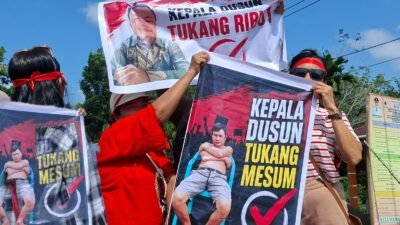Ratusan Warga Desak Kadus I Hilimaziaya Dicopot, Sejumlah Dugaan Pelanggaran Diminta Diusut