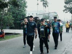 Usai Titik Karhutla Nol, Kapolres Meranti dan Bupati Jalan Pagi Bersama
