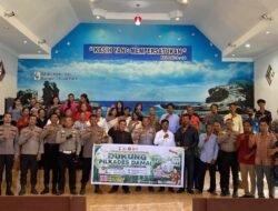 Minggu Kasih Polres Meranti, Warga bungur Diajak Cegah Karhutla dan Jaga Pilkades Tetap Damai