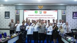 Polres Meranti gelar rakor lintas sektoral perkuat, Pengamanan Pilkades Serentak