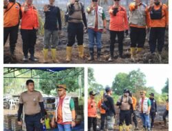 Bupati Asmar Tinjau Penanganan Karhutla di Gemalasari