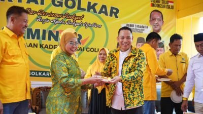 HUT ke-62 Golkar di Siak: Indra Gunawan Pimpin Ziarah Pahlawan, Santuni Anak Yatim dan Salurkan Sembako