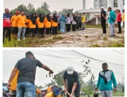 Muzamil Dorong Budaya Gotong Royong, Abu Hanifah Gerakkan Dispersip Meranti Bangun Lingkungan Kerja yang Peduli