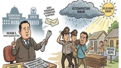 Hilman Sunjaya Soroti Penangkapan Kabiro Suararakyat.info di Bengkalis, Minta Kejelasan Aturan BSPS